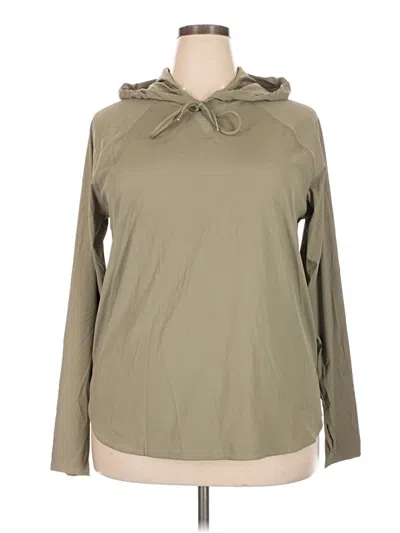 Pre-owned Sage Collective Long Sleeve T-shirt In Tan