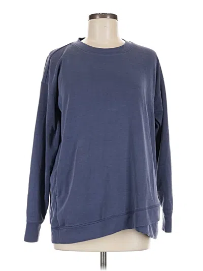 Pre-owned Sage Collective Pullover Sweater In Blue