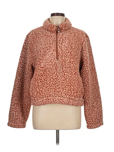 Pre-owned Sage Collective Pullover Sweater In Brown