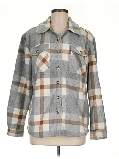 Pre-owned Sage Collective Pullover Sweater In Gray