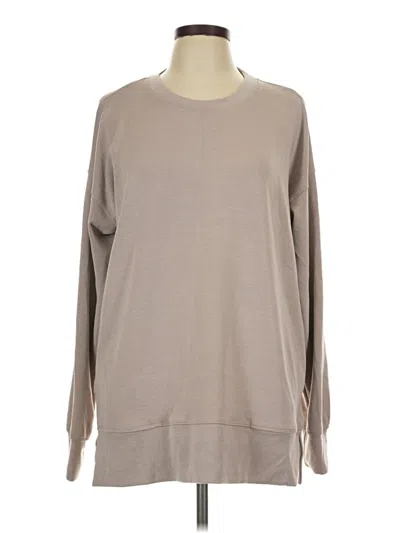 Pre-owned Sage Collective Pullover Sweater In Tan