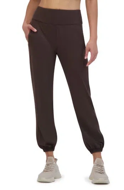 Sage Collective Sage Collective Skinny Performance Joggers In Mulch