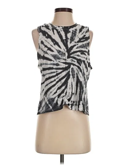 Pre-owned Sage Collective Sleeveless T-shirt In Silver