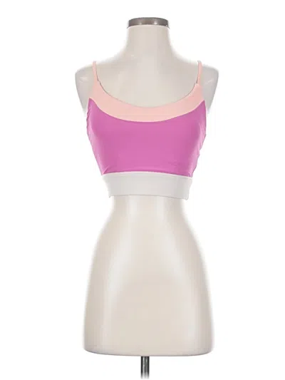 Pre-owned Sage Collective Sports Bra In Pink