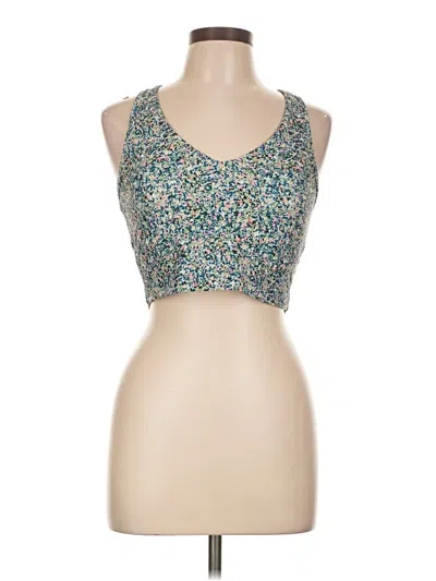 Pre-owned Sage Collective Sports Bra In Teal