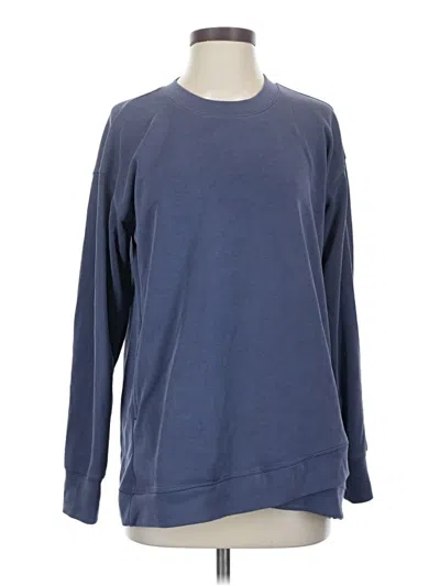 Pre-owned Sage Collective Sweatshirt In Blue