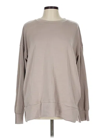Pre-owned Sage Collective Sweatshirt In Brown