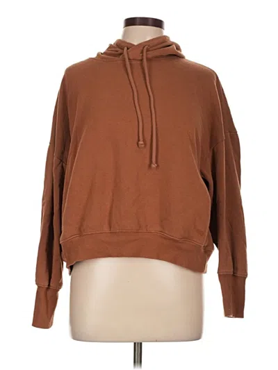 Pre-owned Sage Collective Sweatshirt In Brown