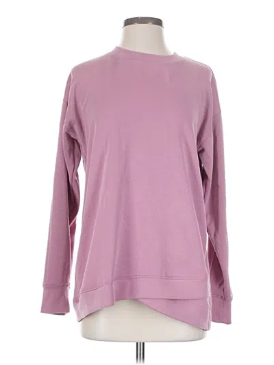 Pre-owned Sage Collective Sweatshirt In Purple