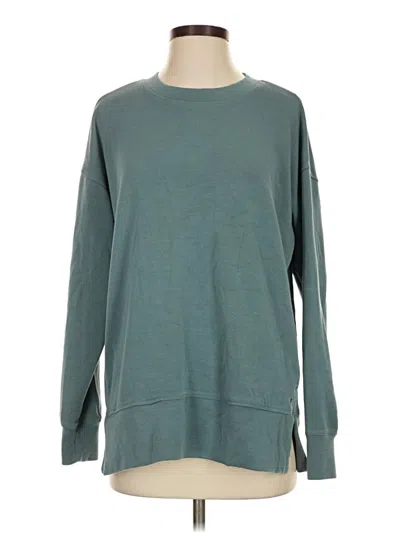 Pre-owned Sage Collective Sweatshirt In Teal