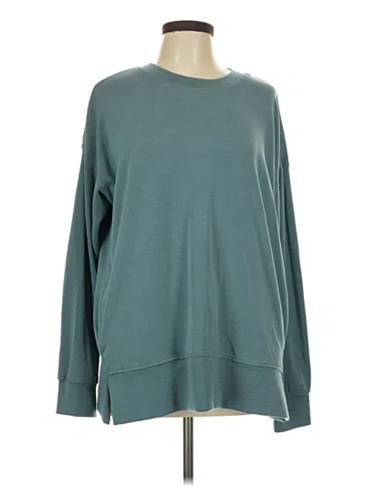 Pre-owned Sage Collective Sweatshirt In Teal