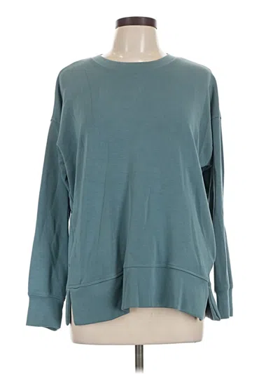 Pre-owned Sage Collective Sweatshirt In Teal