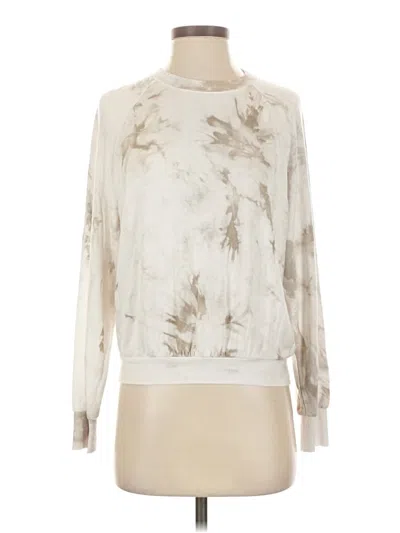 Pre-owned Sage Collective Sweatshirt In White