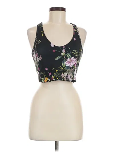 Pre-owned Sage Collective Tank Top Black Halter Neckline Tops