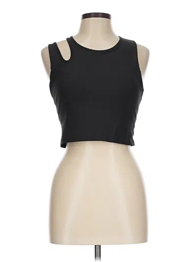 Pre-owned Sage Collective Tank Top Black Strapless Neckline Tops
