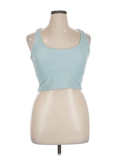 Pre-owned Sage Collective Tank Top Blue Strapless Neckline Tops