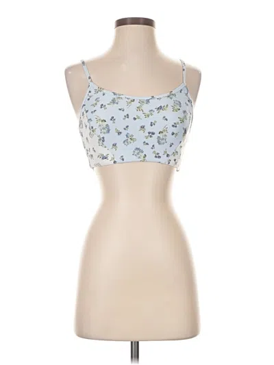 Pre-owned Sage Collective Tank Top Blue Strapless Neckline Tops