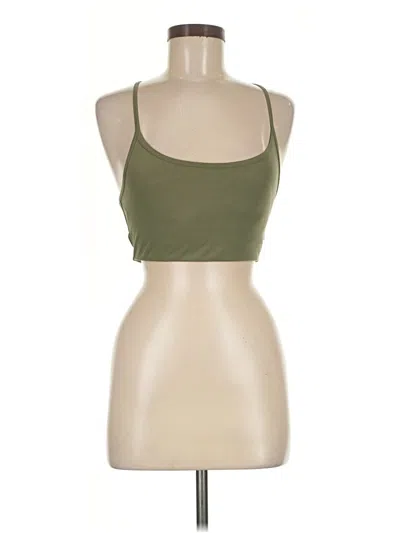 Pre-owned Sage Collective Tank Top Green Halter Neckline Tops