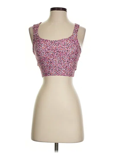 Pre-owned Sage Collective Tank Top Pink Strapless Neckline Tops