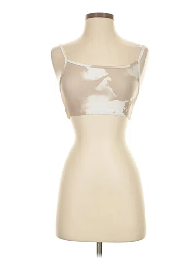 Pre-owned Sage Collective Tube Top Ivory Strapless Neckline Tops In White
