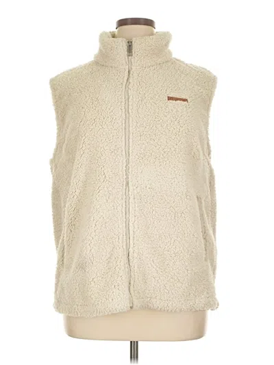Pre-owned Sage Collective Vest In Ivory