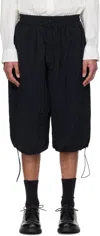 Sage Nation Black Factor Shorts In Black Check