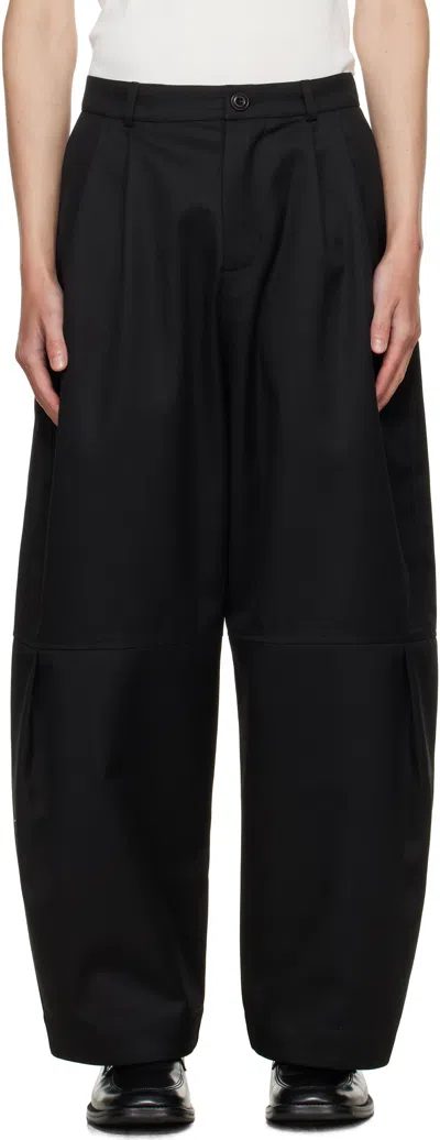 SAGE NATION BLACK ZUSHI TROUSERS