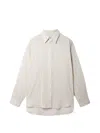 Sage Nation Chisholm Check-pattern Shirt In White
