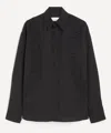 Sage Nation Mens Charcoal Fossil Shirt In Brown
