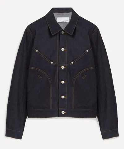 Sage Nation Mens Jiji Denim Trucker Jacket