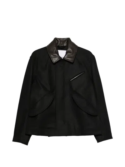 Sage Nation Painter Jacket In Black