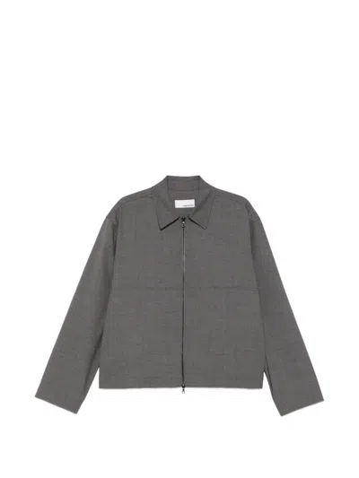 Sage Nation Petrol Jacket In Grey
