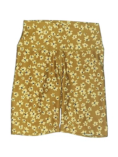 Pre-owned Sage Shorts In Gold