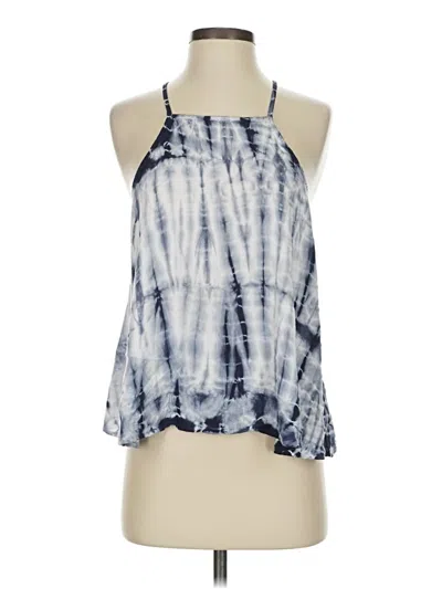 Pre-owned Sage Sleeveless Blouse In Blue