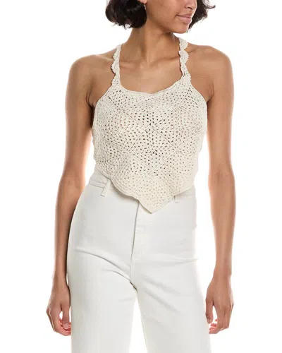 Sage The Label Adrienne Top In White