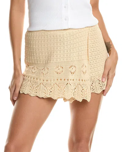 Sage The Label Angelina Skort In Yellow