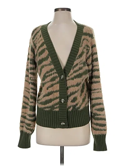 Pre-owned Sage The Label Cardigan Sweater In Green