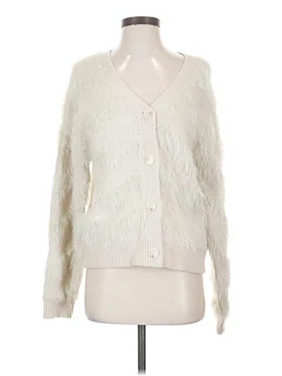 Pre-owned Sage The Label Cardigan Sweater In Ivory