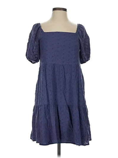 Pre-owned Sage The Label Casual Dress In Blue
