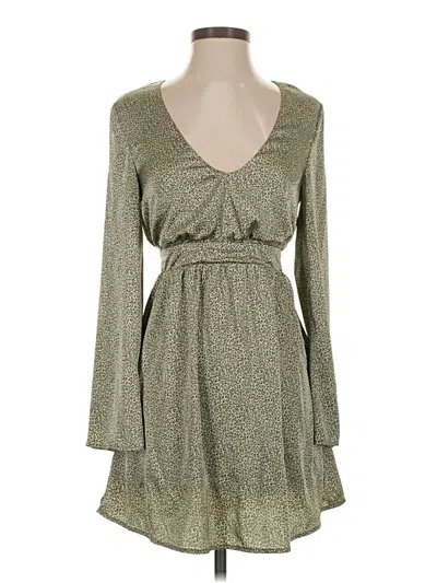 Pre-owned Sage The Label Casual Dress In Green