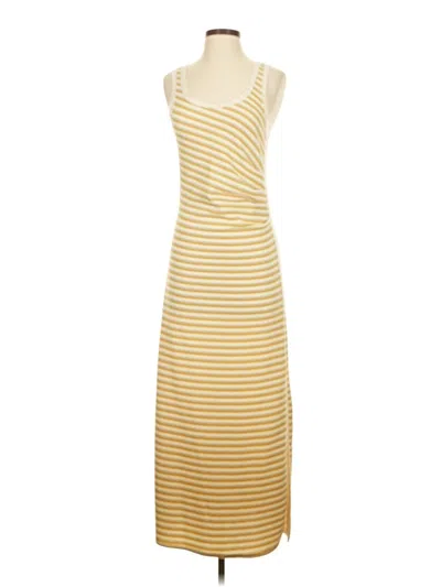Pre-owned Sage The Label Casual Dress In Yellow