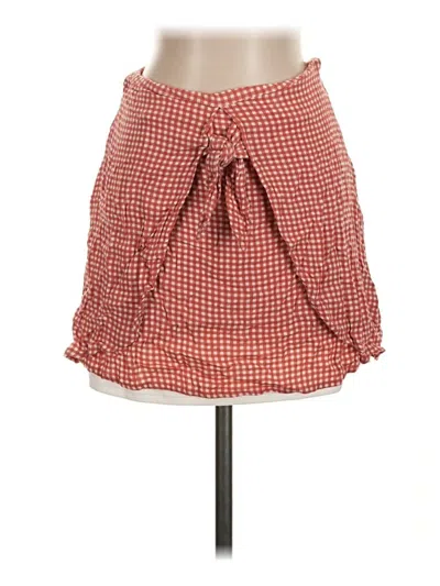Pre-owned Sage The Label Casual Skirt In Red