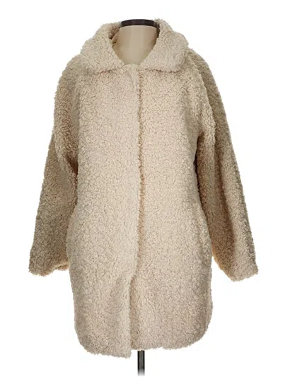 Pre-owned Sage The Label Coat In White