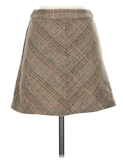 Pre-owned Sage The Label Formal Skirt In Brown