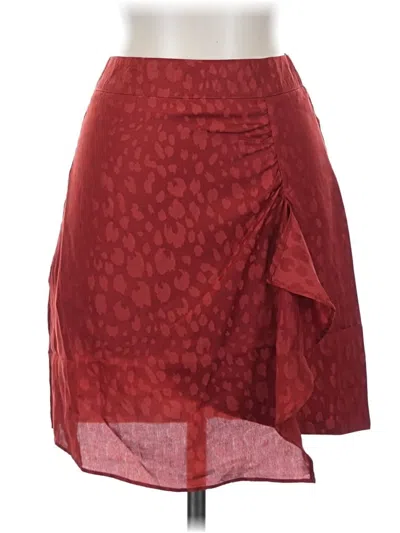 Pre-owned Sage The Label Formal Skirt In Red