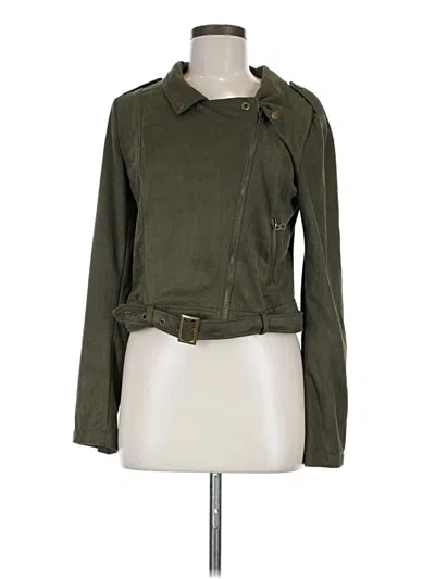 Pre-owned Sage The Label Jacket In Green