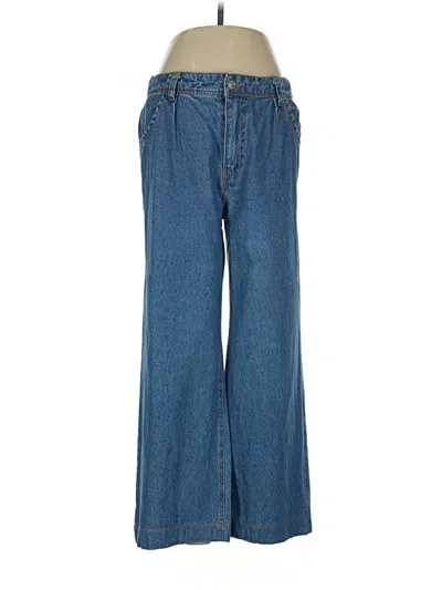 Pre-owned Sage The Label Jeans In Blue