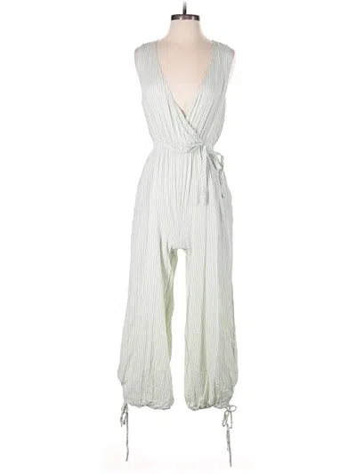 Pre-owned Sage The Label Jumpsuit In Gray