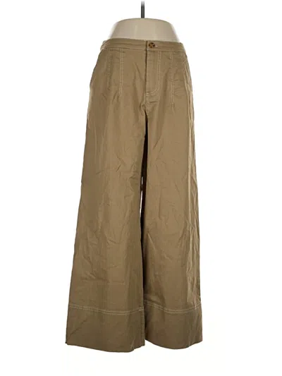Pre-owned Sage The Label Khaki Pant In Tan