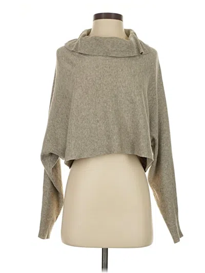 Pre-owned Sage The Label Poncho In Gray